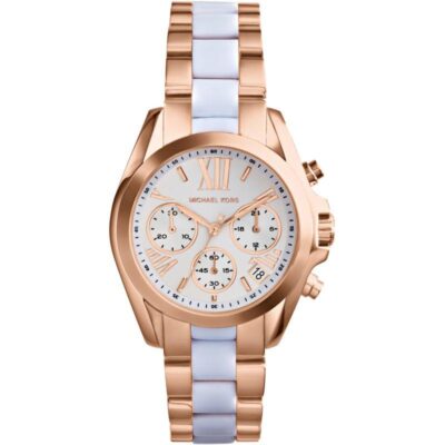 Michael Kors Ladies Bradshaw Mini Two-Tone Watch - MK5907